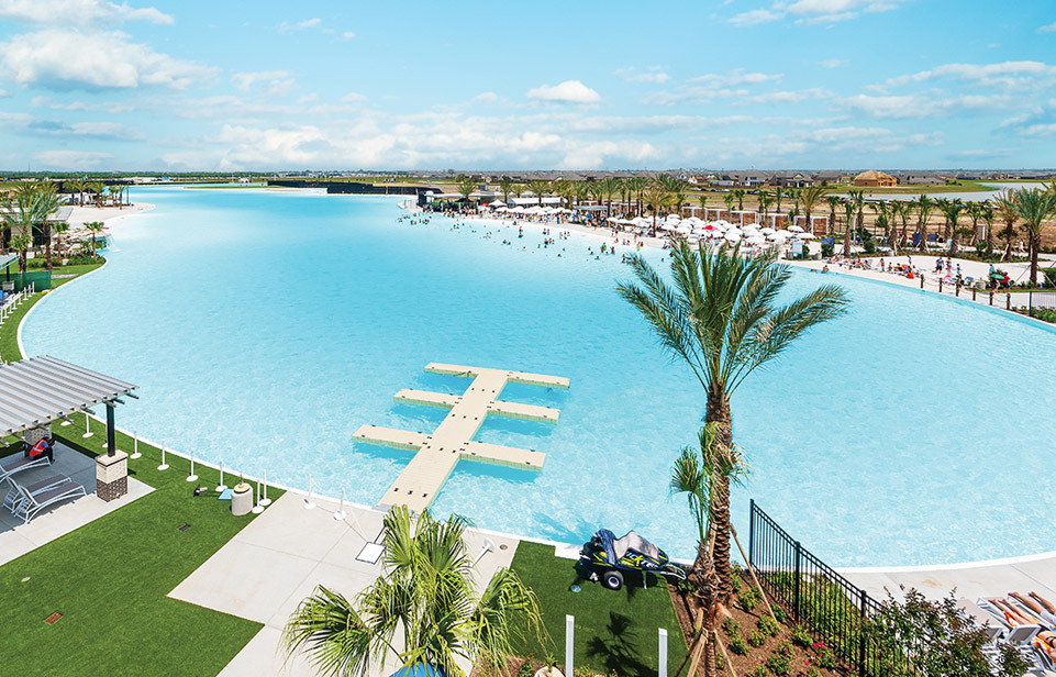 Crystal clear lagoon